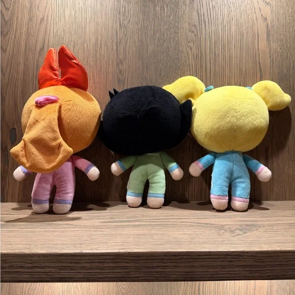 Colorful Trio Plush Toy Set - Picture 5 of 5